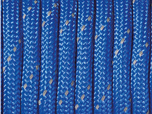 Lade das Bild in den Galerie-Viewer, Paracord Flechtschnur von EFCO 4mm, reflektierend in blau
