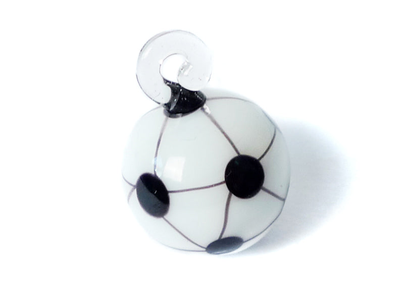 Glasanhänger “Fußball“  16,5 mm - 1 Stück