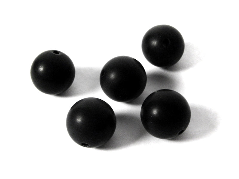 Achat Perlen “Kugel“ 10 mm - 10 Stück
