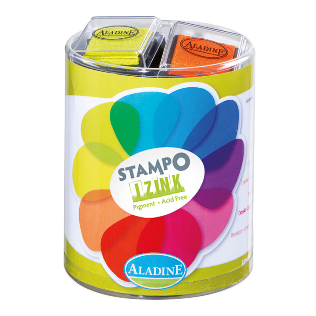 Stempelkissen Set / Stampo Scrap Vitamine von Aladine - 10 Stück