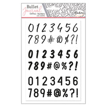 Lade das Bild in den Galerie-Viewer, Stampo Bullet Journal Stempelset Motiv: Zahlen 2 45-teilig
