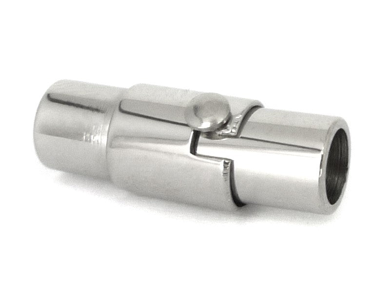 Edelstahlverschluss - Magnet-/ Steckverschluss 4 mm