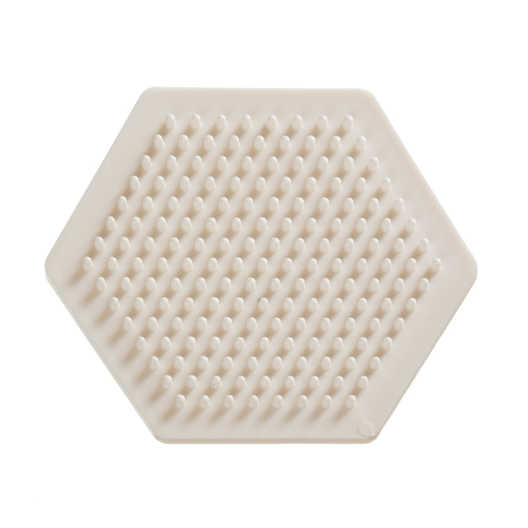 Nabbi® Bio Legeplatte Hexagon, 100% kompostierbar, 9cm