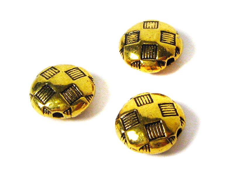 Metallspacer “Buttons“ 10 mm - 10 Stück