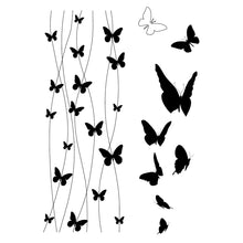 Lade das Bild in den Galerie-Viewer, Stempel Clear Motiv: Schmetterlinge 2 / 15-teilig
