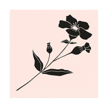 Lade das Bild in den Galerie-Viewer, May &amp; Berry Holzstempel Motiv: Wildblume - 45x45mm
