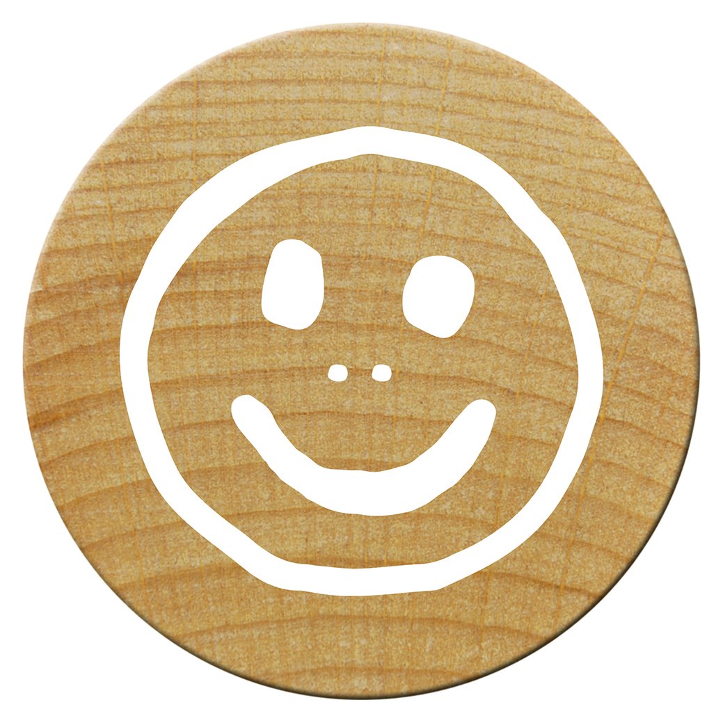 Holzstempel Smile 1 ø 15mm