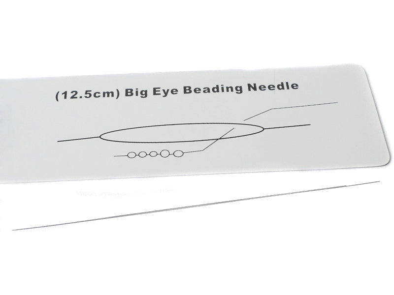 Perlen-Nadel “Big Eye“ 12,5 cm - 1 Stück