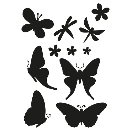 Stencil Schmetterlinge