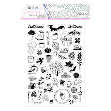 Lade das Bild in den Galerie-Viewer, Stampo Bullet Journal Stempelset Motiv: Herbst 50-teilig
