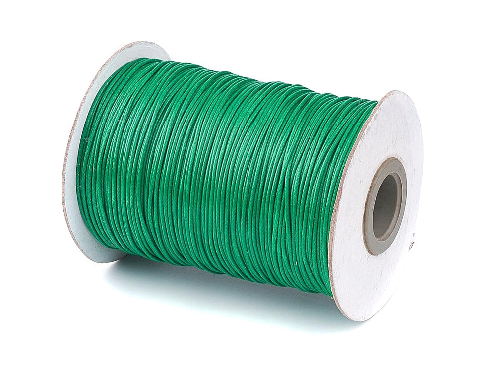 Polyester Kordel / Polysterschnur 1mm stark in grasgrün