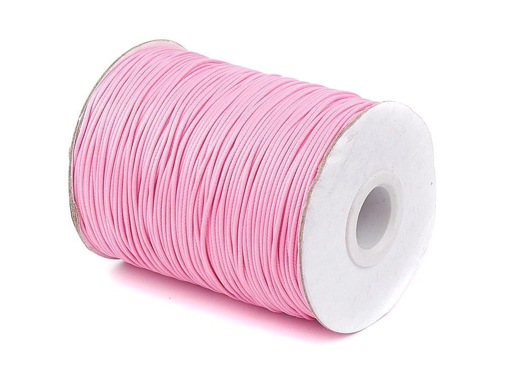 Polyester Kordel / Polysterschnur 1mm stark in rosa