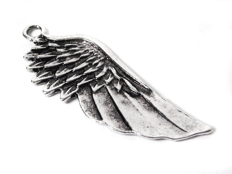 Metallanhänger “Flügel“ in silber 56 x 21 mm - 1 Stück