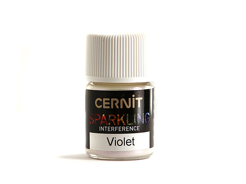 CERNIT Sparkling Pulver / Mica Pulver in Violett - 5g