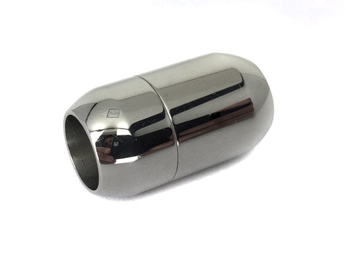 Edelstahlverschuss / Magnetverschluss mit 8mm Einklebefläche