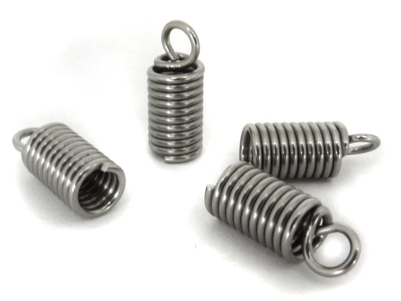 Edelstahl Endkappen - Metallkappen für Bänder 3mm