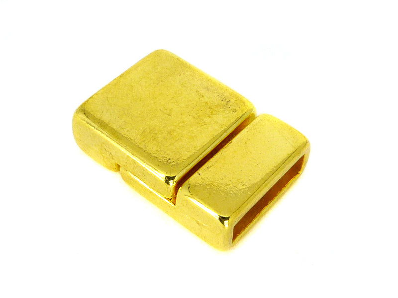 Magnetverschluss für Bänder in goldfarben