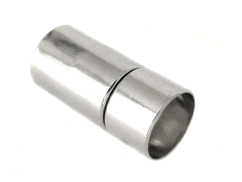 Steckverschluss für Bänder 9mm - (platinfarben)
