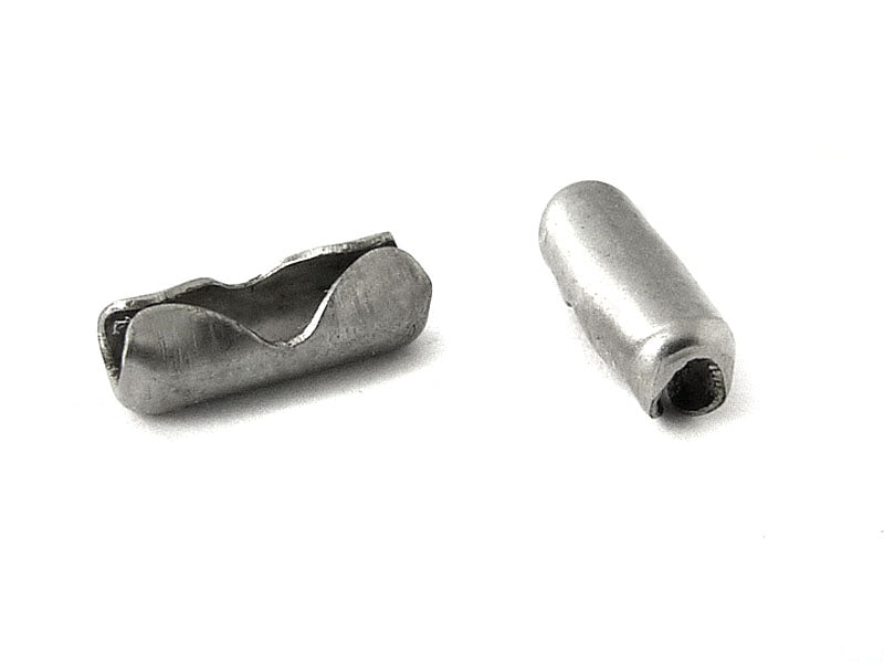 Klemmverschluss aus Edelstahl für Kugelketten 2,5 mm